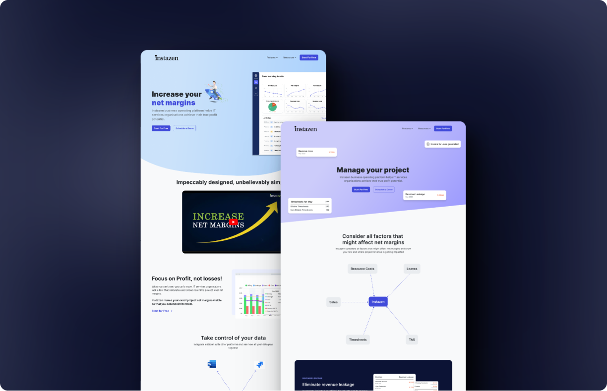Instazen — B2B SaaS Platform